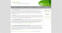 Desktop Screenshot of naturaloils.co.za